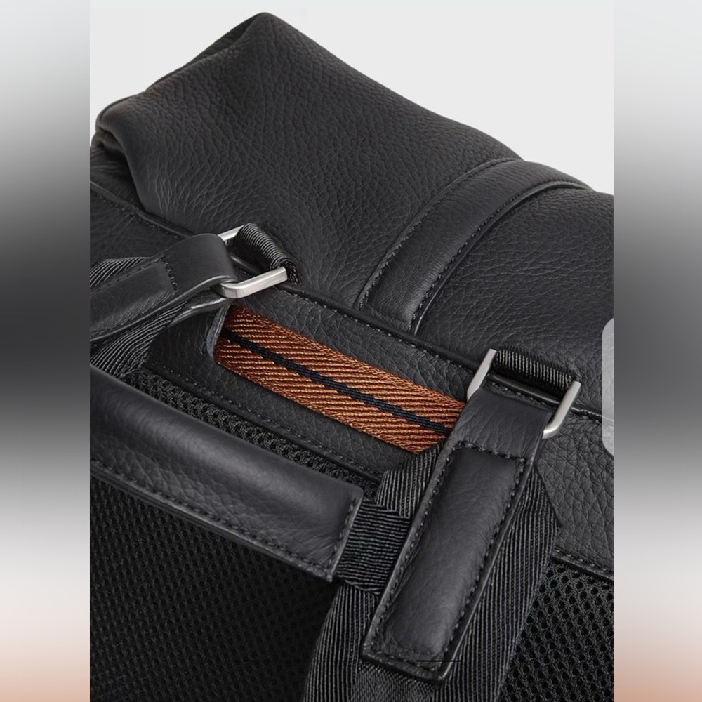 NWT: Zegna Black Deerskin Special Backpack SS25 2297179 - Picture 5 of 12